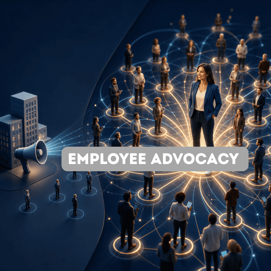 Employee advocacy service